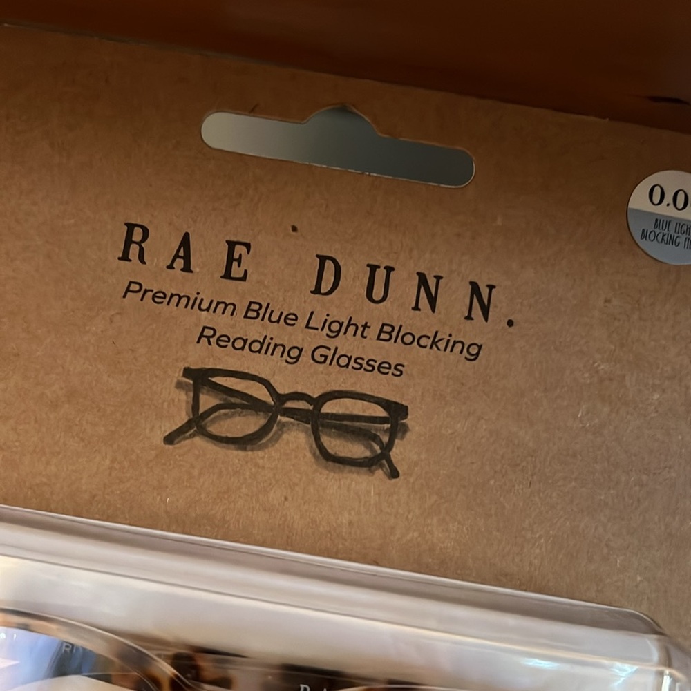 NWT! Rae Dunn Blue Light Glasses Set! - Picture 4 of 6